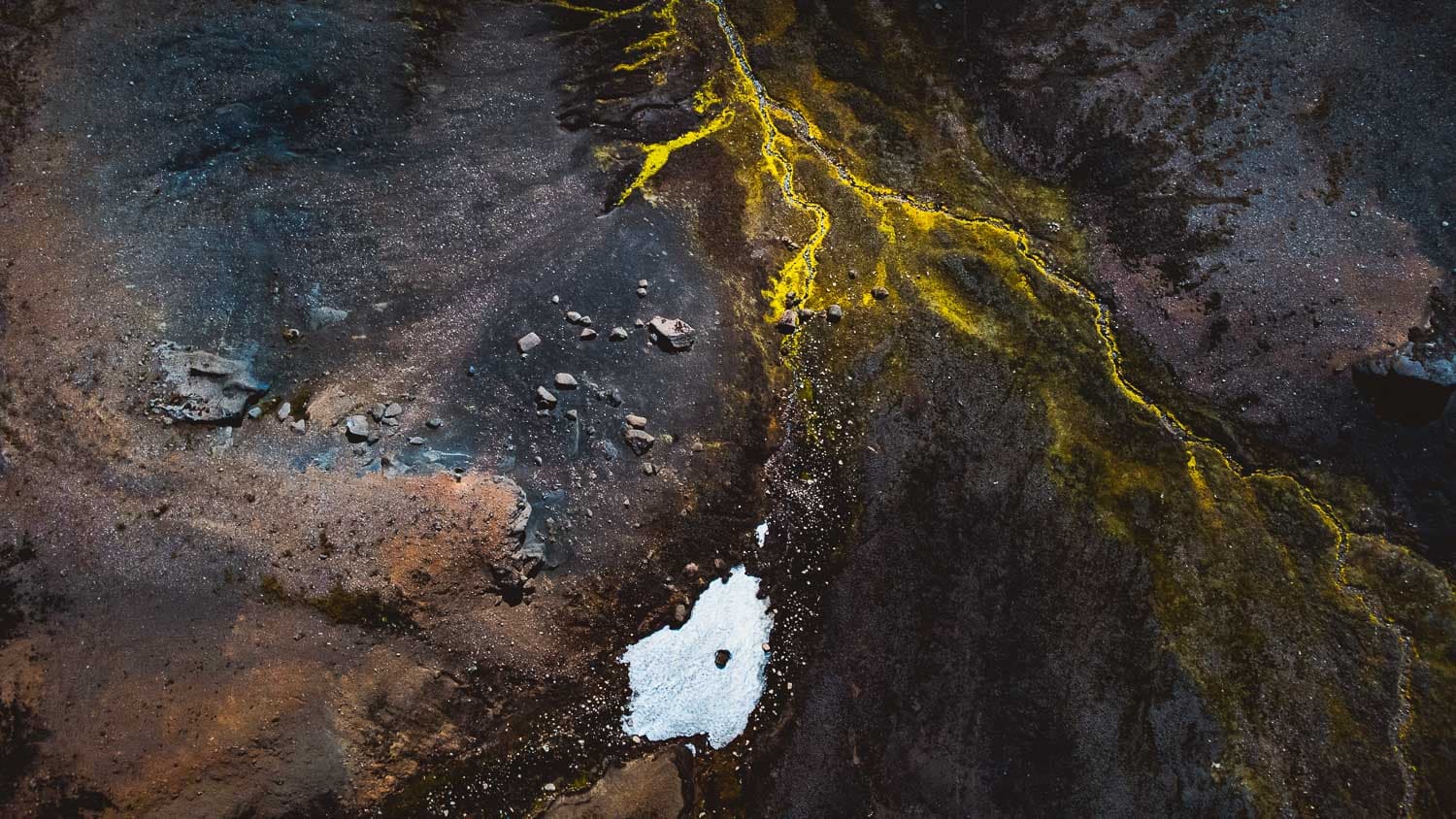 drone ijsland binnenland