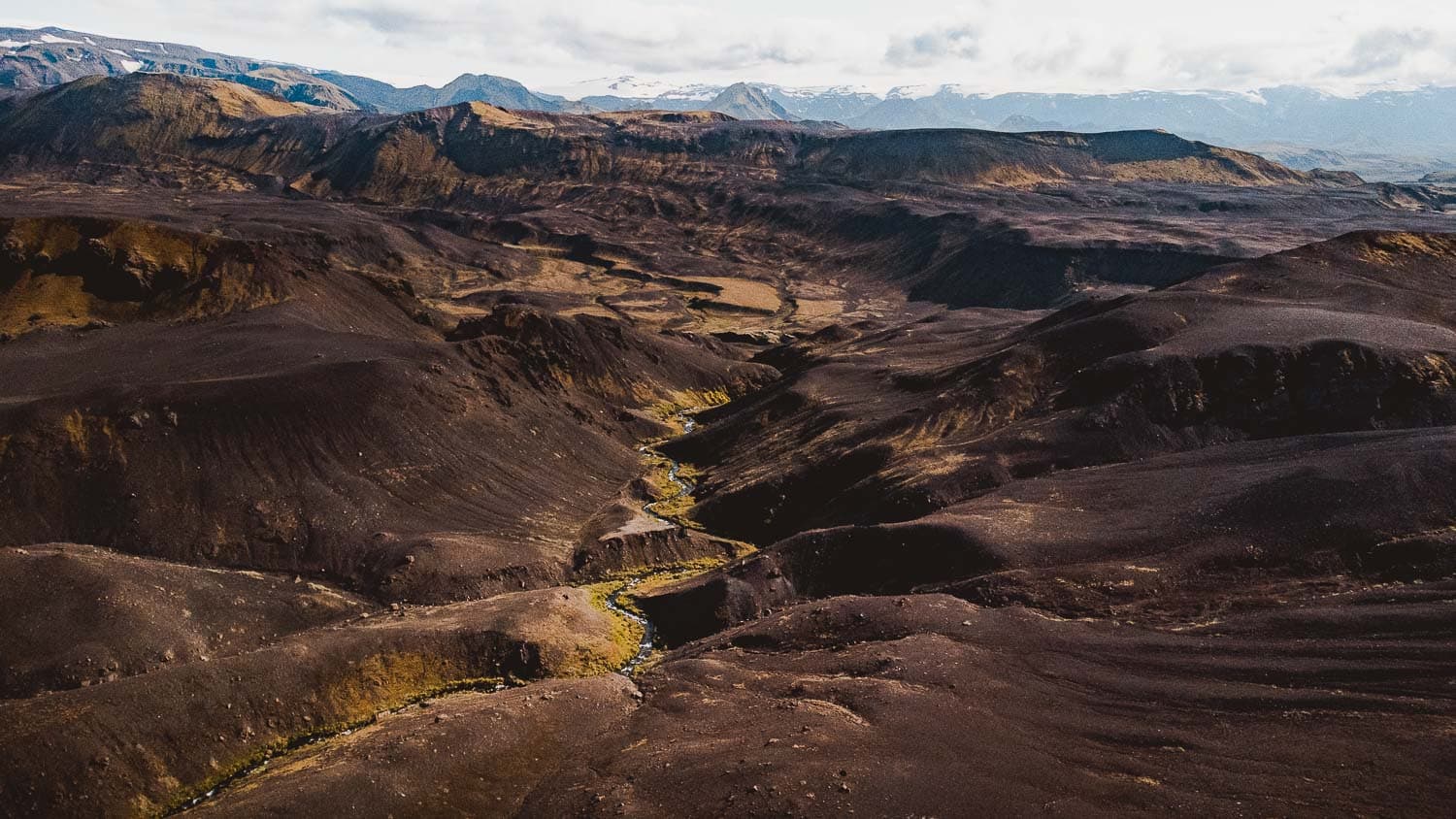 drone fotos van ijsland