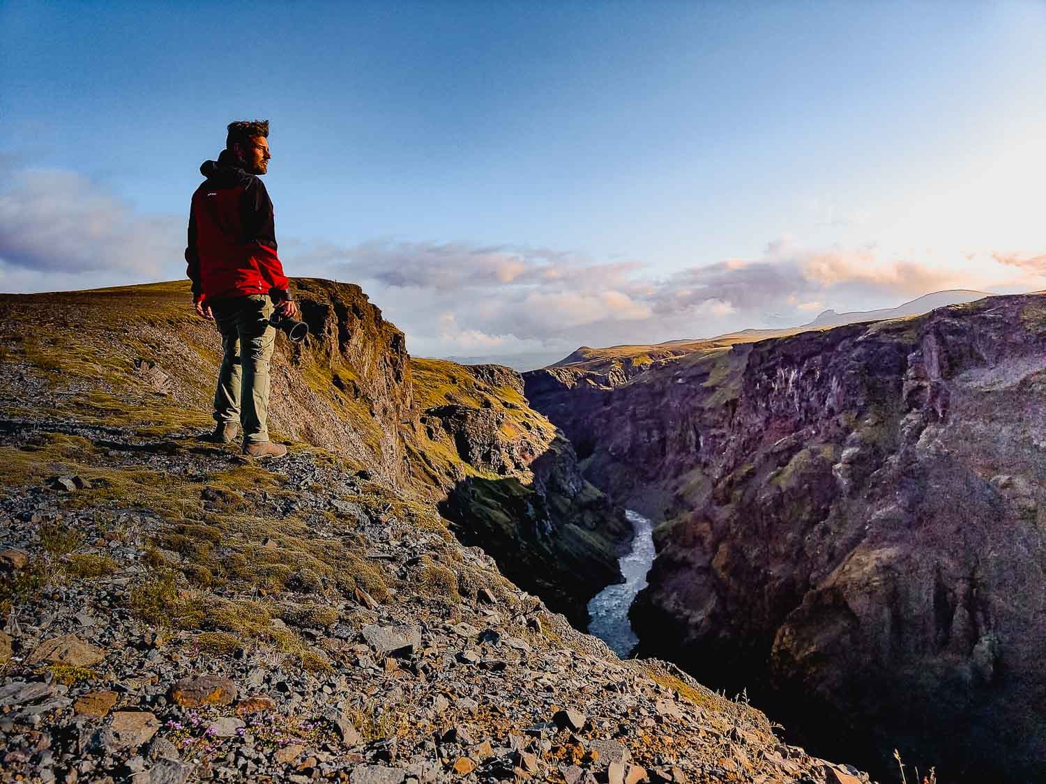 canyon ijsland