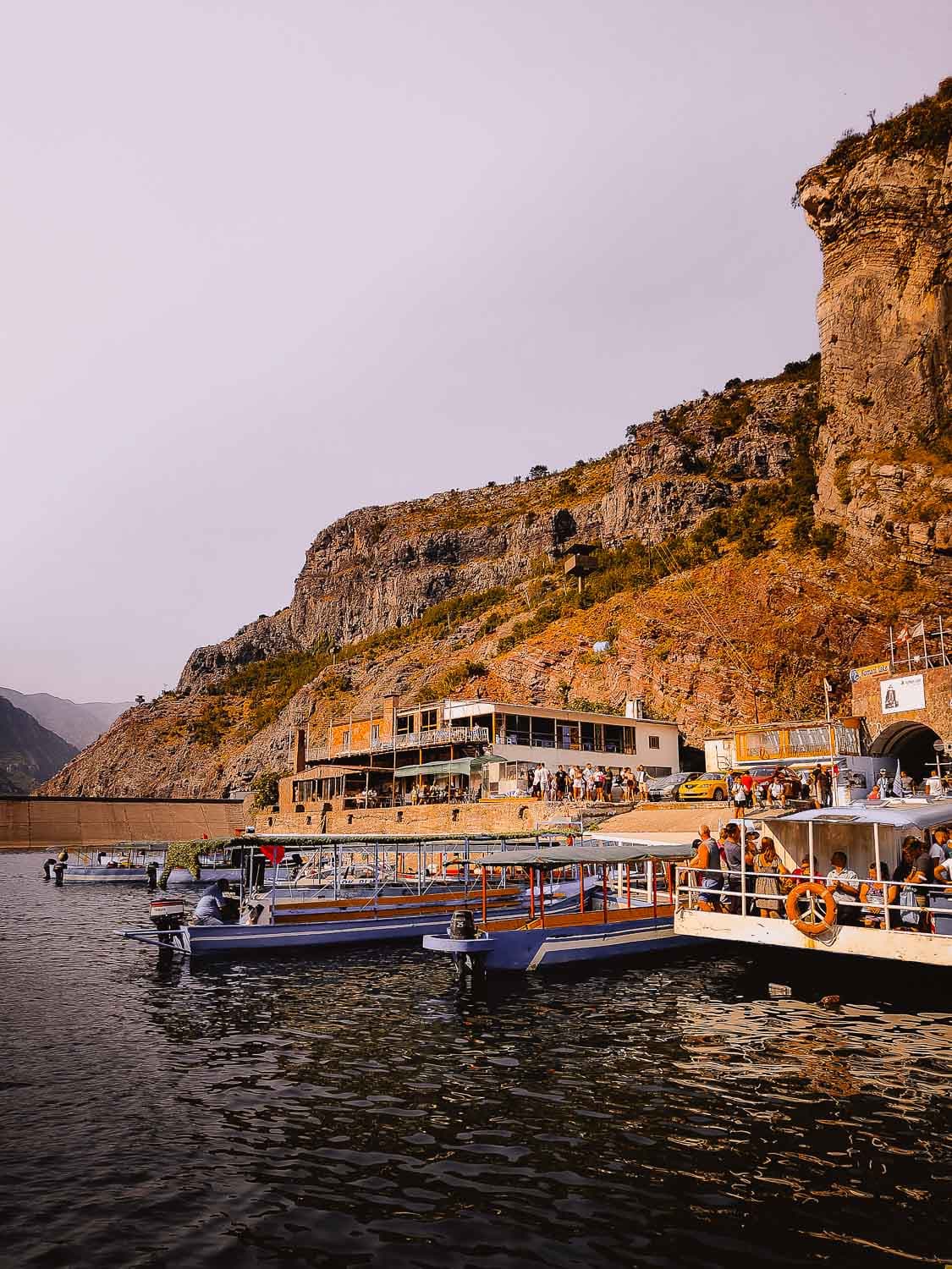 komani lake ferry