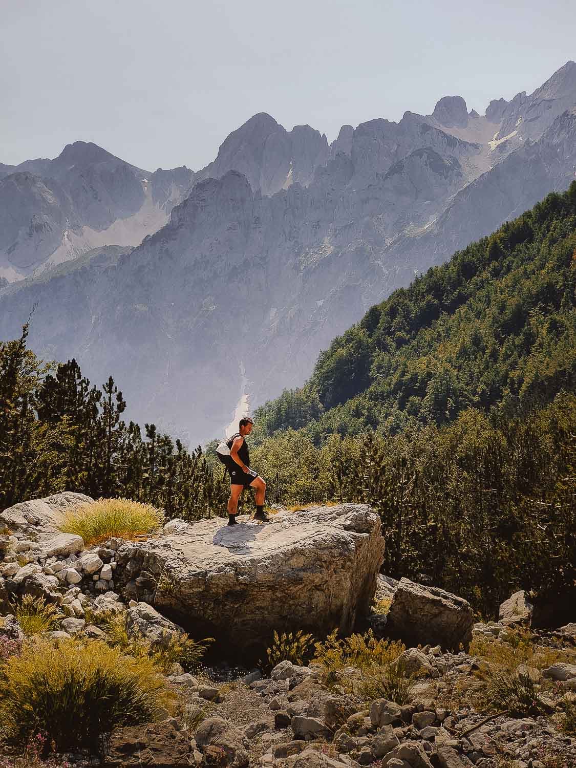 wandelen albanie: valbona theth