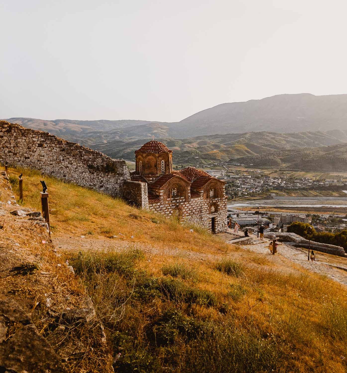 kasteel berat in albanie