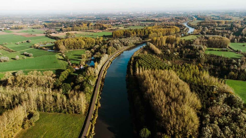 de schelde in gavere