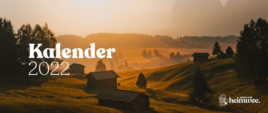 kalender soms ook heimwee