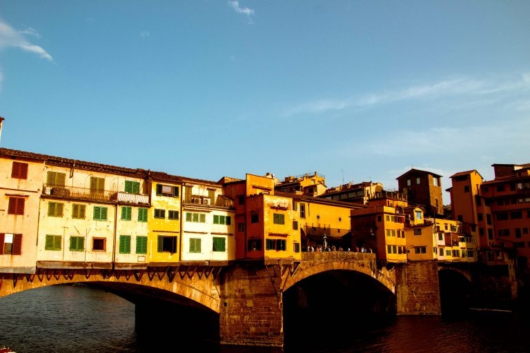 kleurrijke ponte vecchio firenze