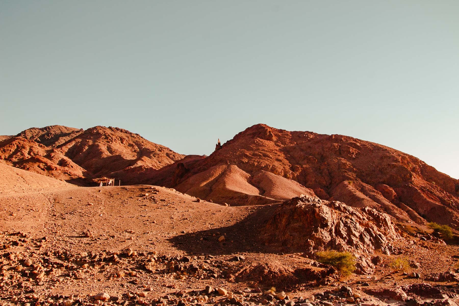 Jordan Trail landschap Dana