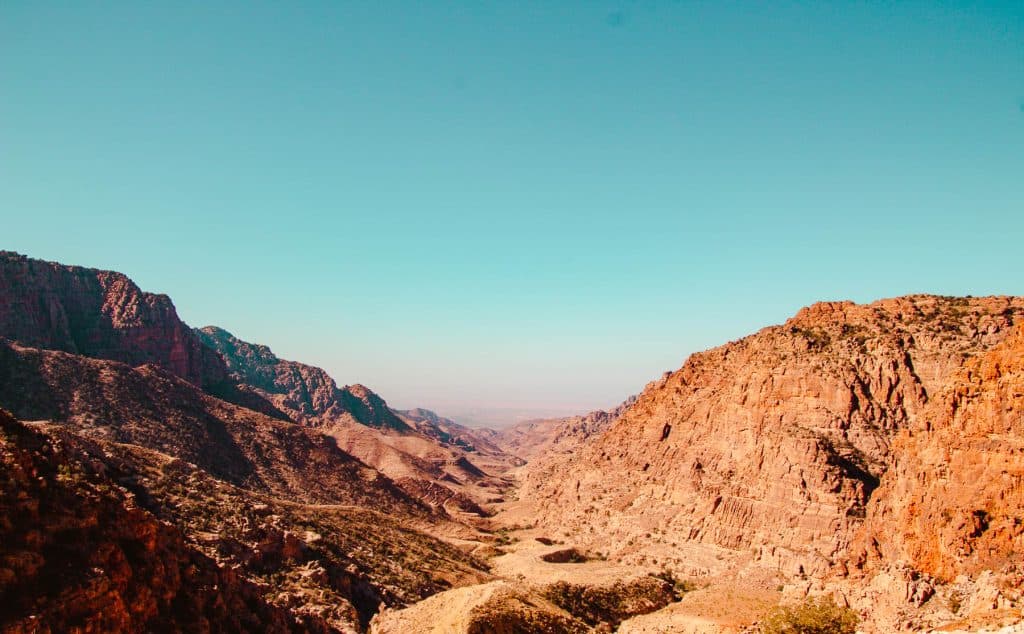 uitzicht over Dana reservaat