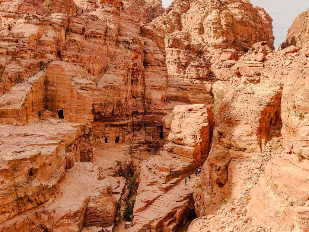 nabetaanse grotten Petra