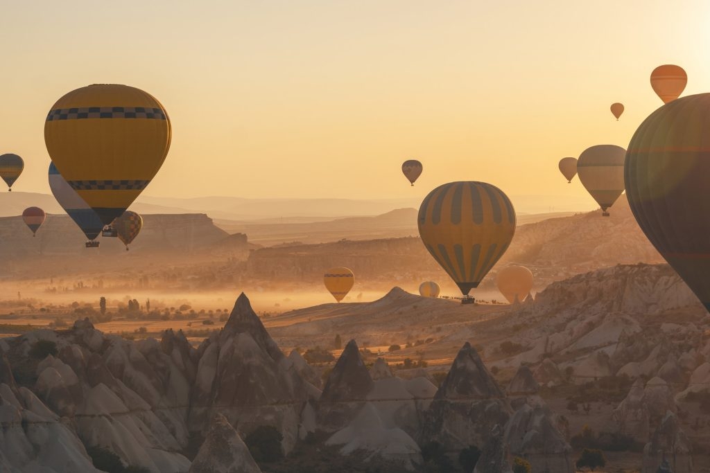 waar luchtballonnen kijken in cappadocie