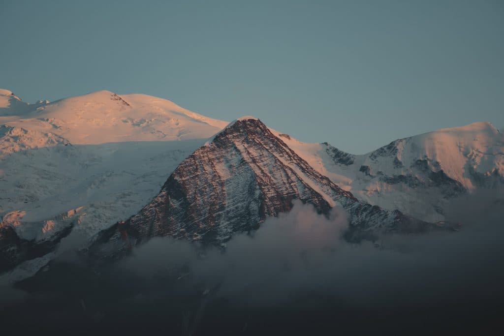 mont blanc chamonix frankrijk