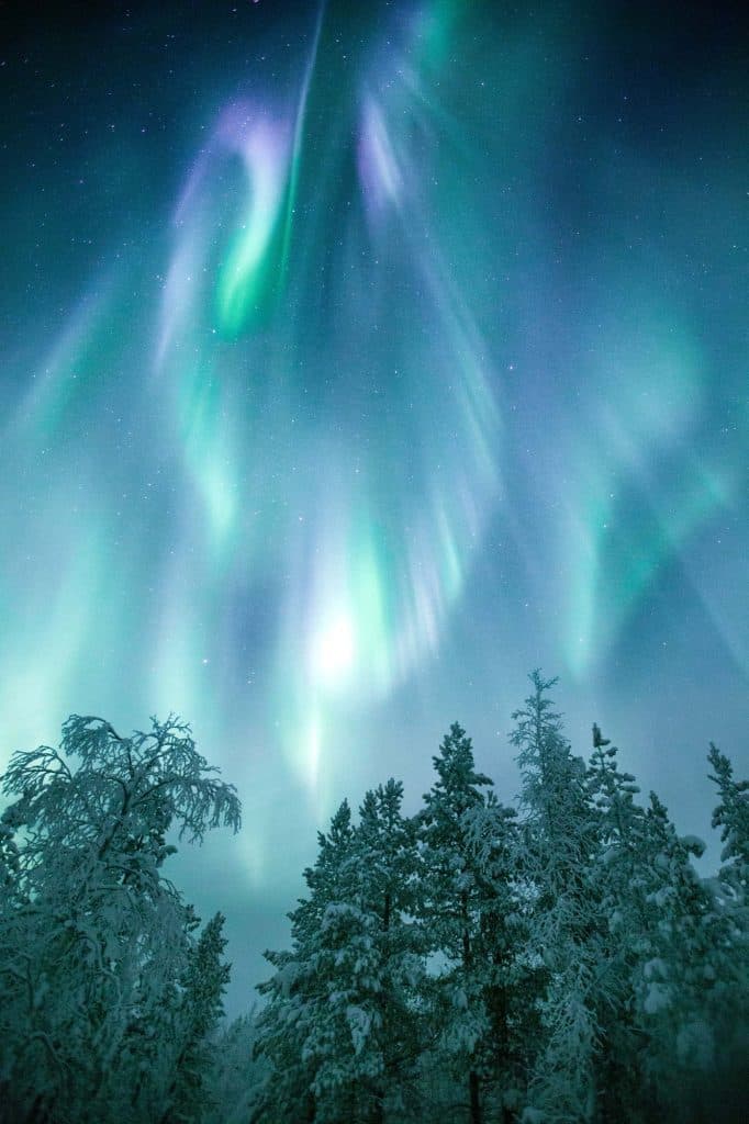 noorderlicht spotten lapland