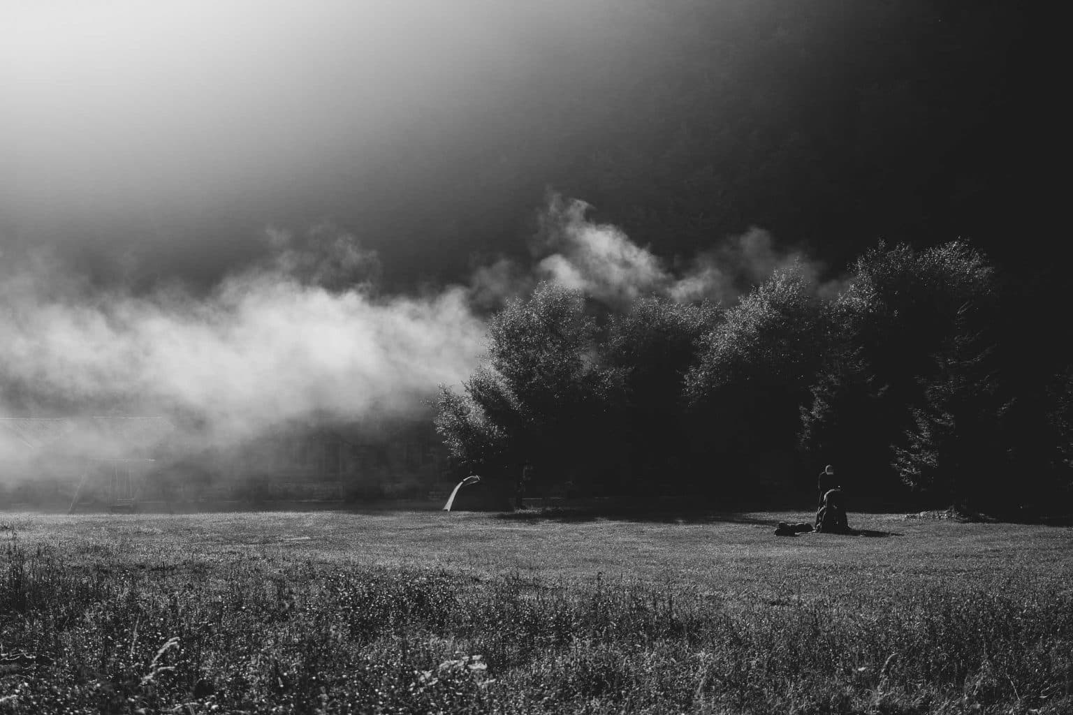 hikers in albanie