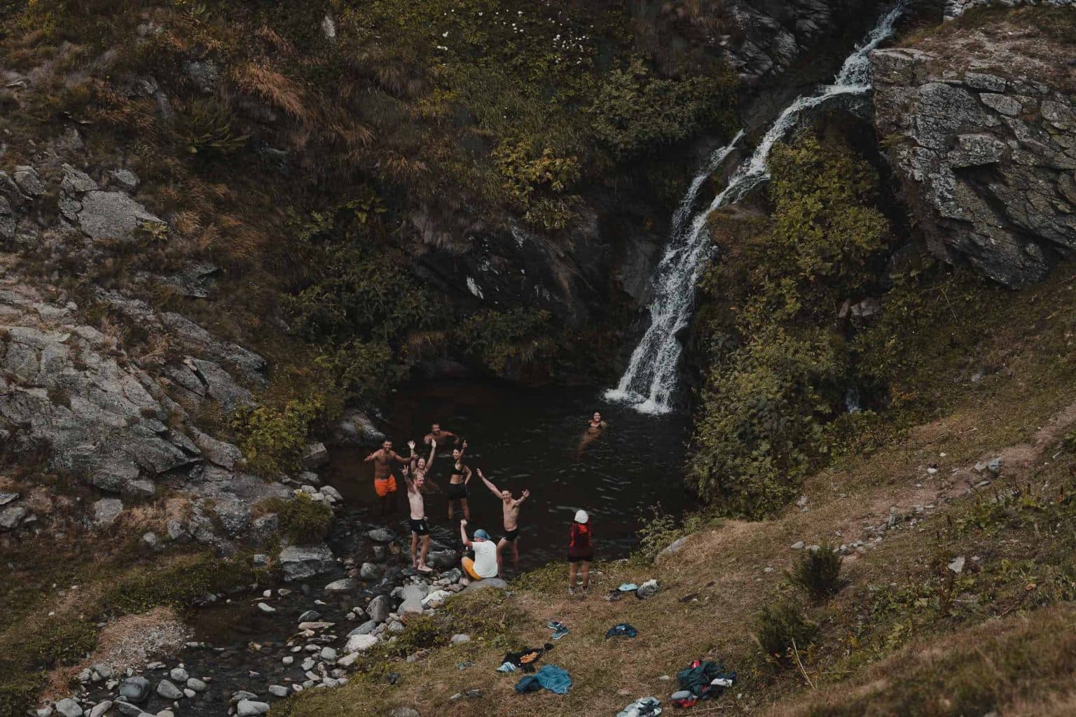 waterval in albanie