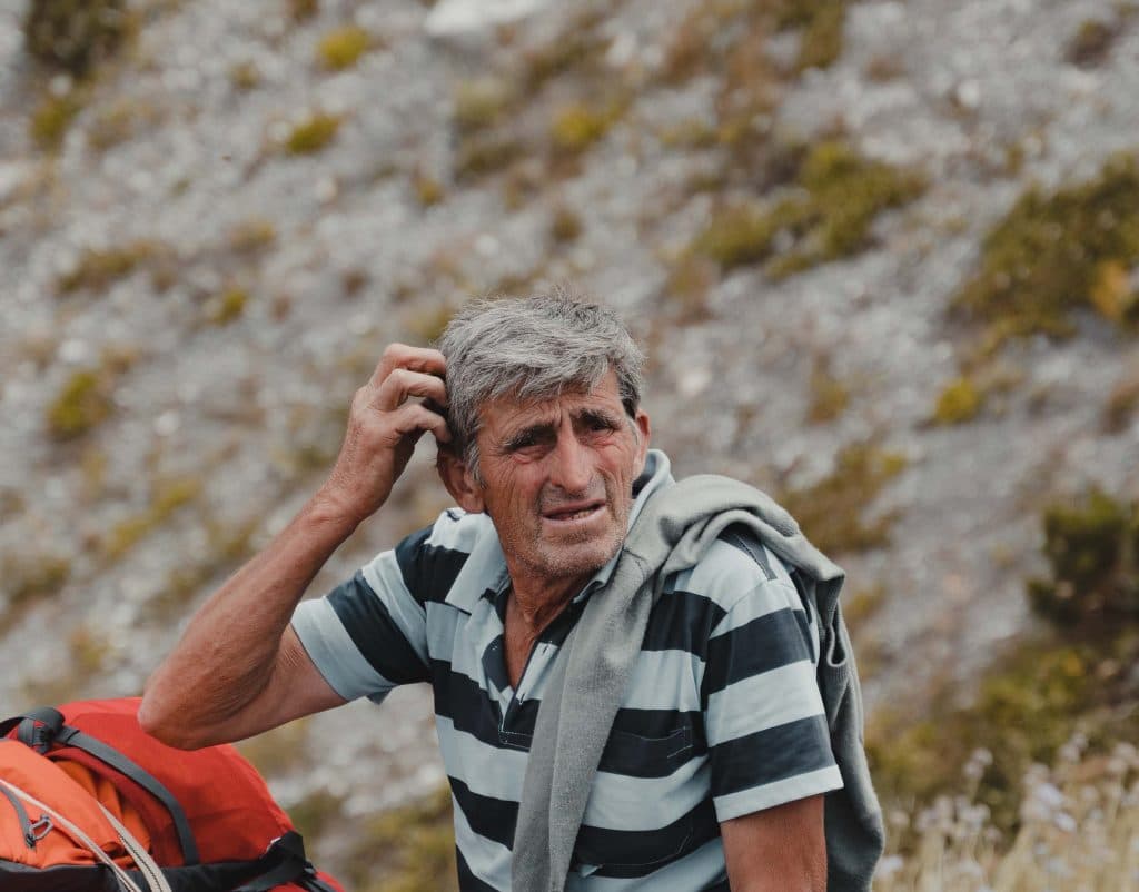 inwoners van de balkan trail