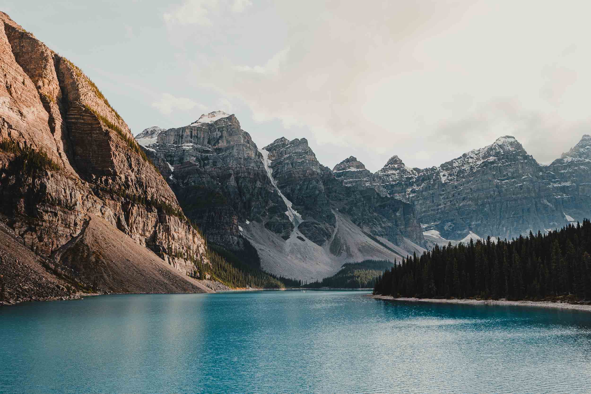 Maligne lake in Canada