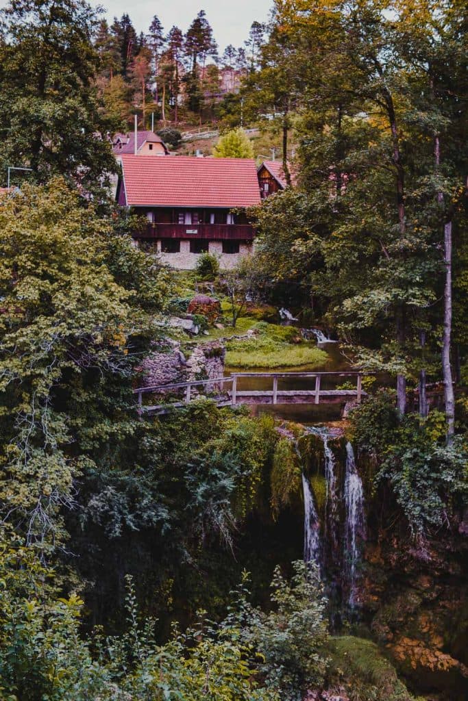 bezoek rastoke watermolens kroatie roadtrip