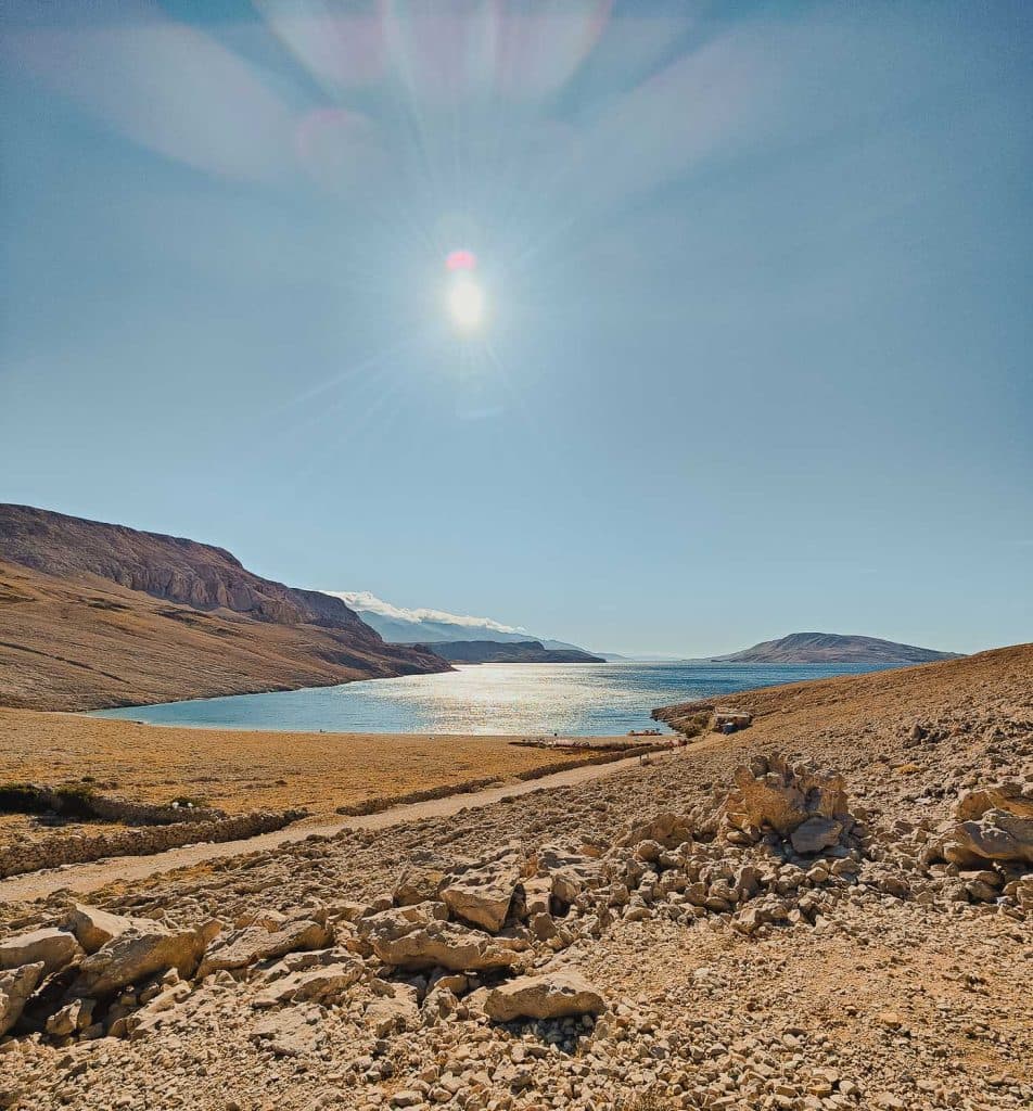 kroatië life on mars trail hiken