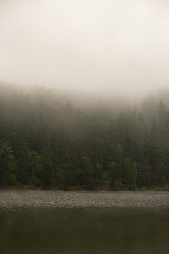 lake mummelsee zwarte woud duitsland
