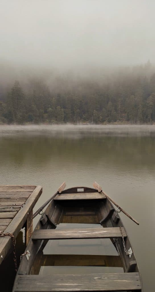 lake mummelsee zwarte woud duitsland