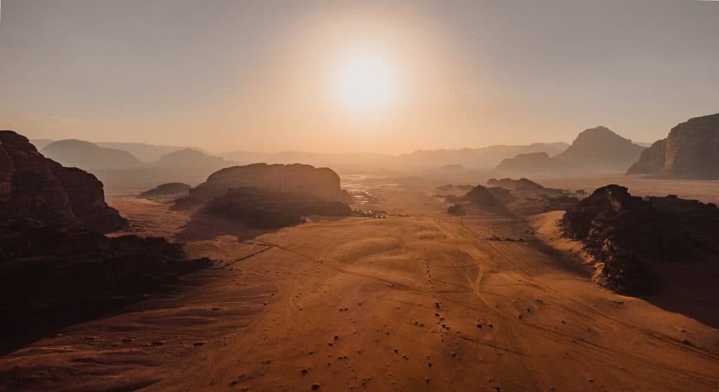 roadtrip door jordanie en wadi rum