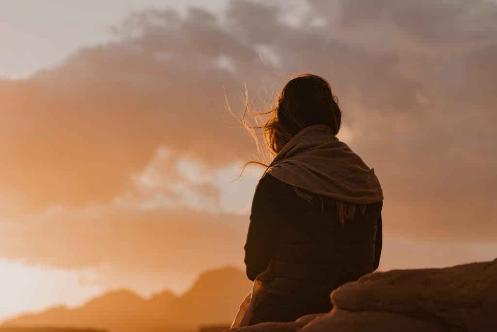 wadi rum zonsondergang