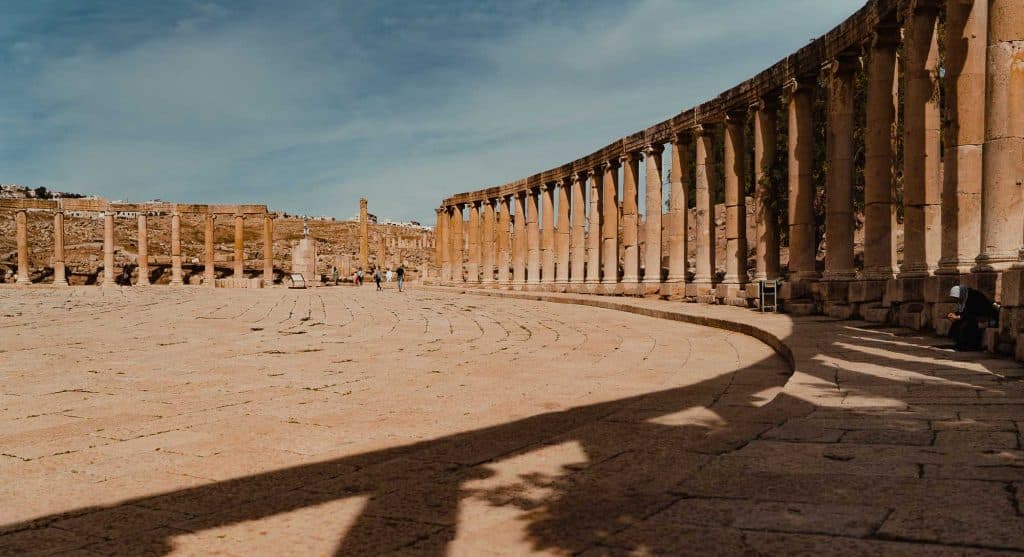cultureel hoogtepunt jerash in jordanie