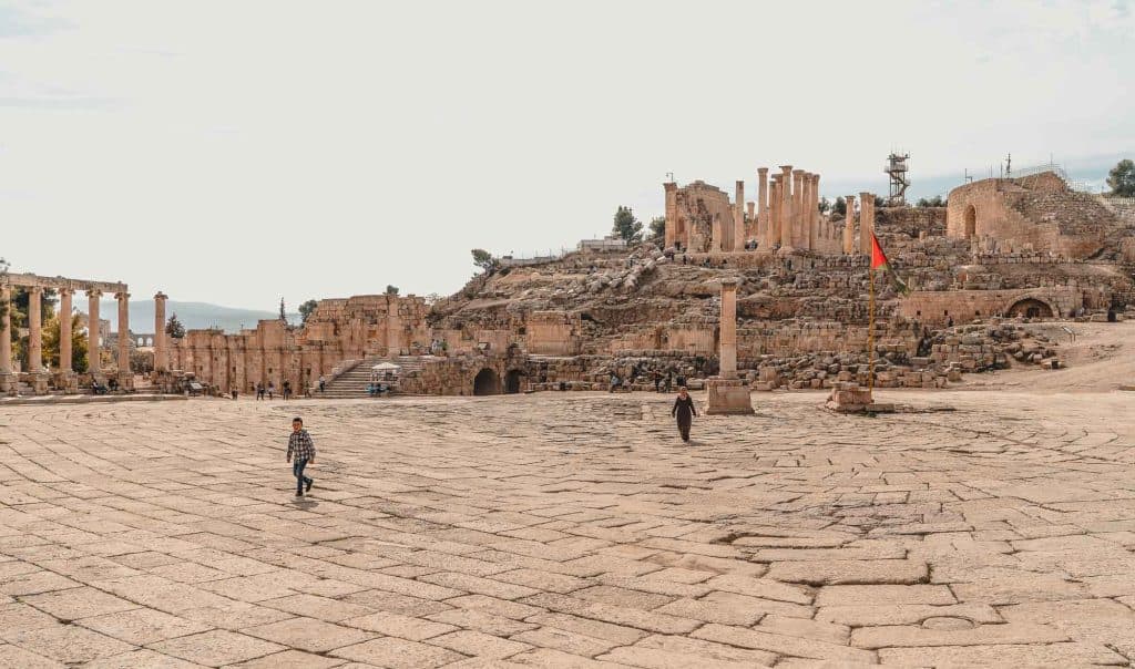 jerash site jordanie