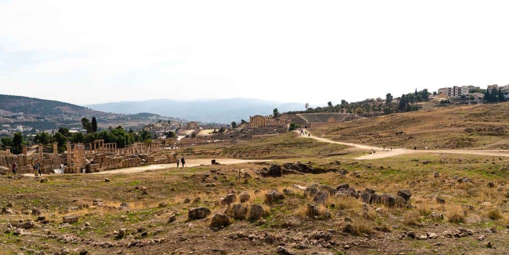 jerash jordanie bezoeken