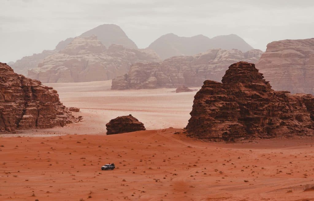 jeepsafari wadi rum jordanie