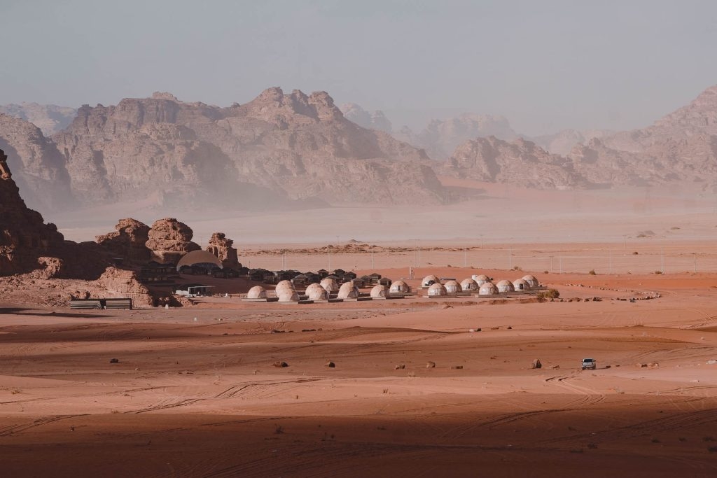 woestijn kamp slapen wadi rum
