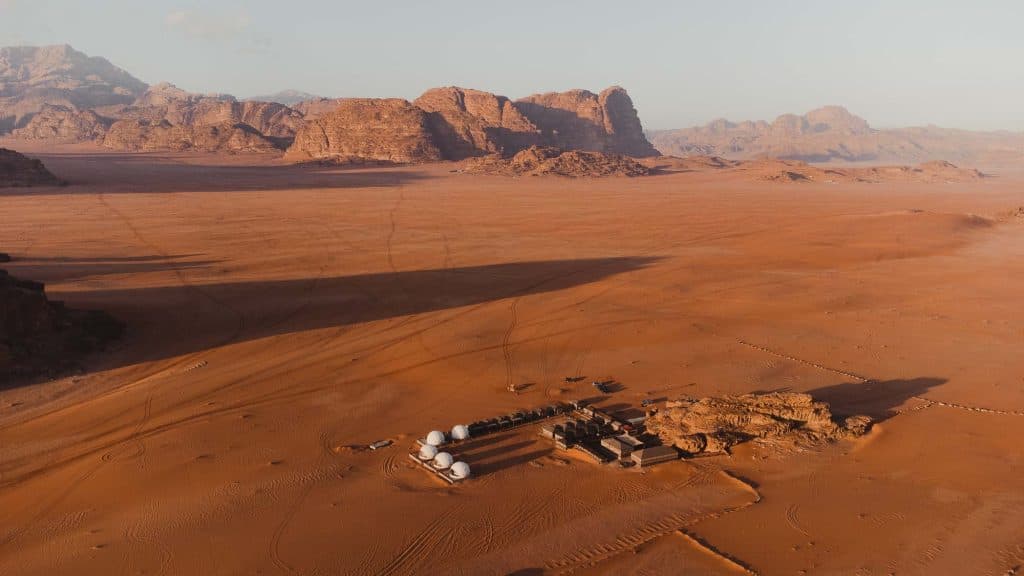 kamp wadi rum jordanie