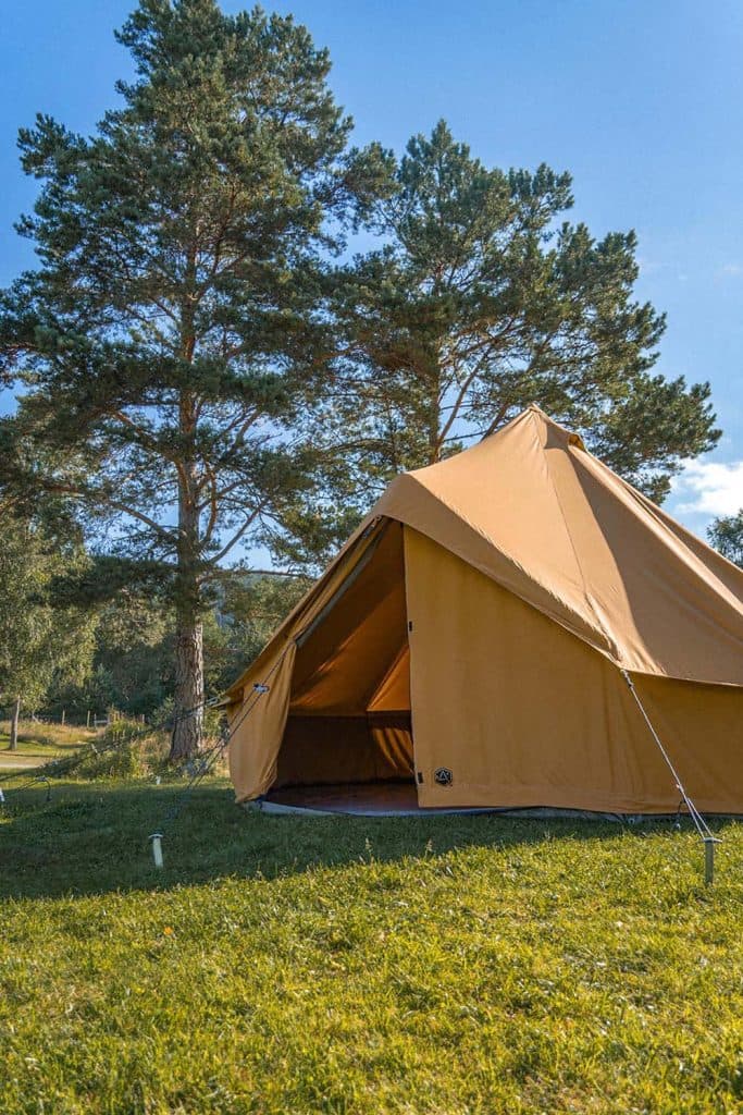kamperen in noorwegen