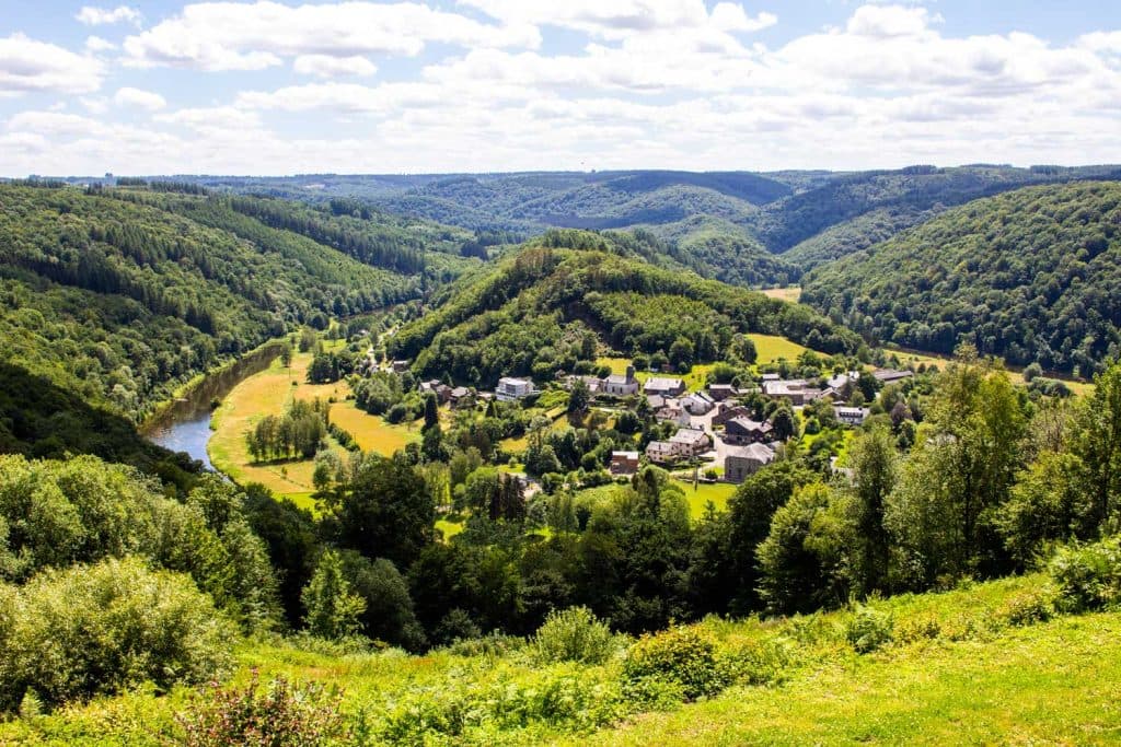 mooiste panorama ardennen