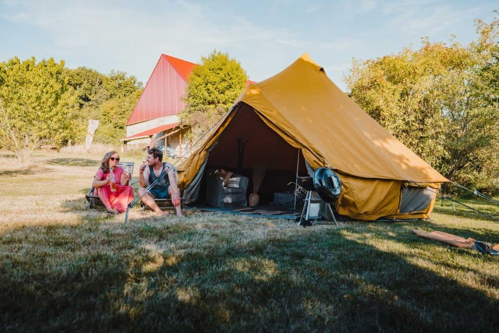 glamping belgie