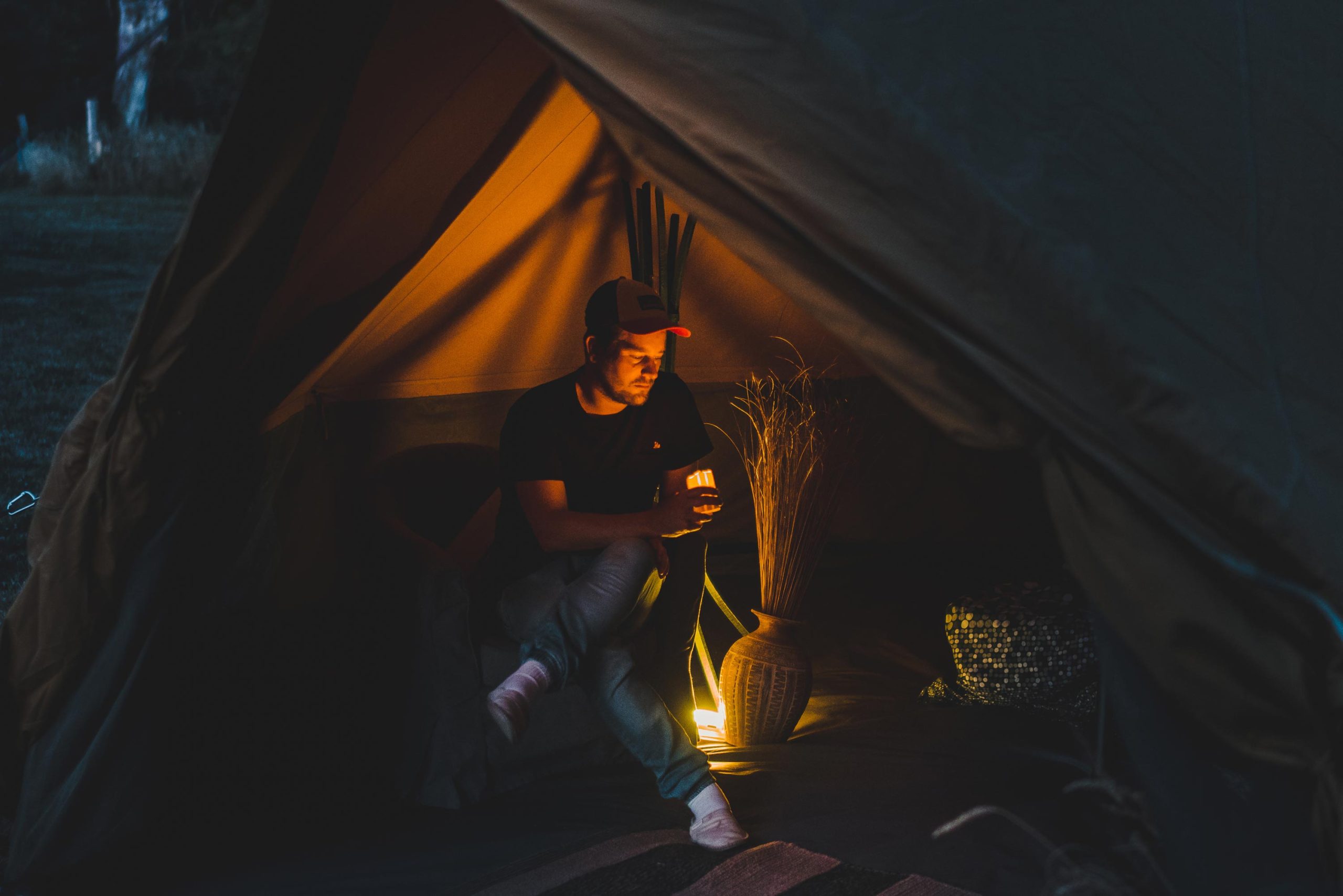 kamperen belgie glamping