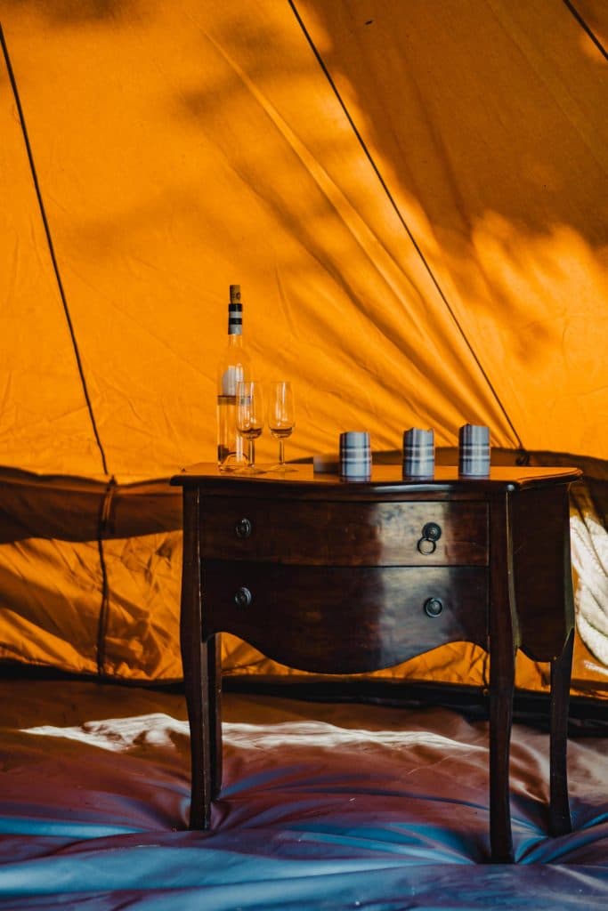 glamping tent huren in vlaams brabant