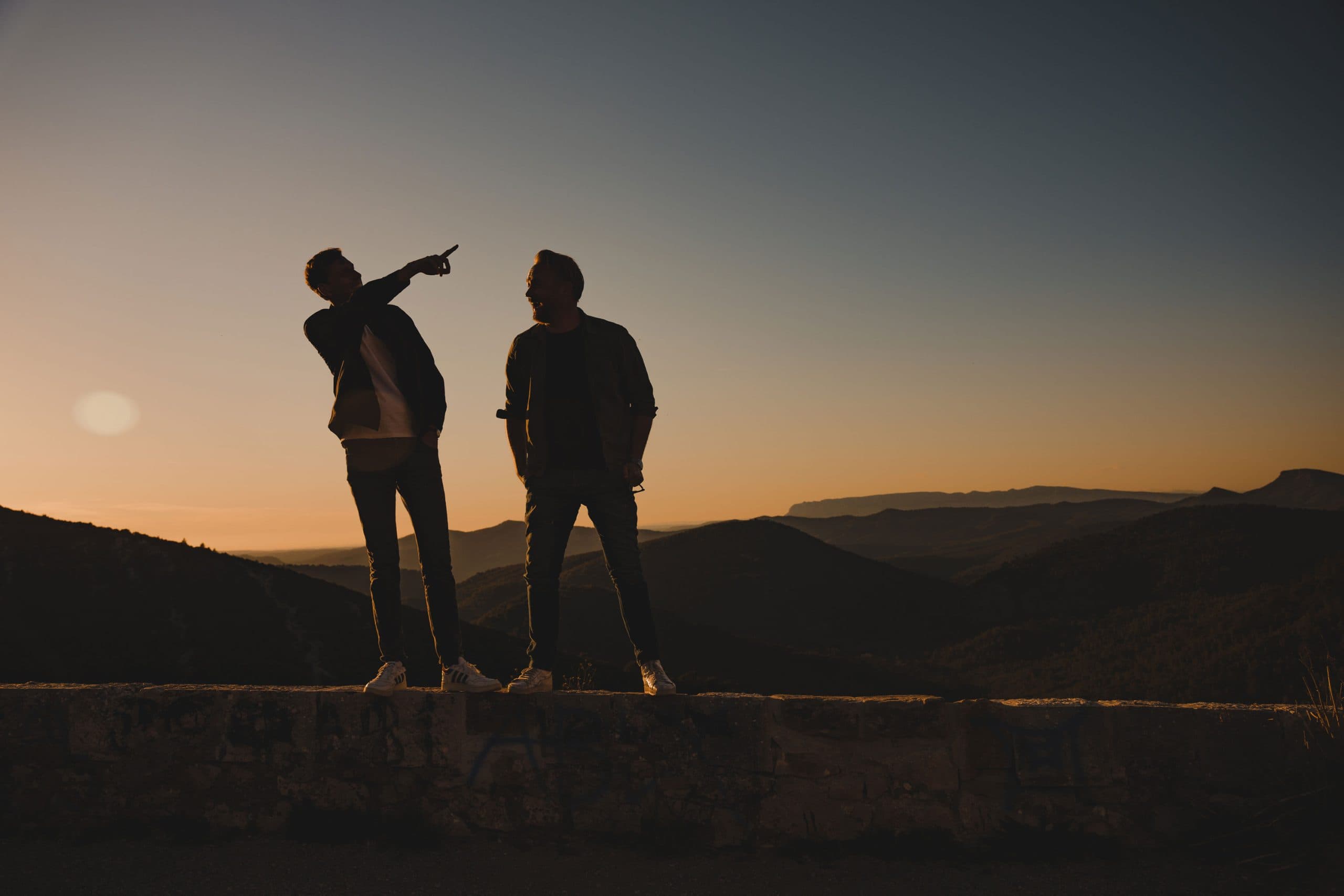 zonsondergang saint baume provence
