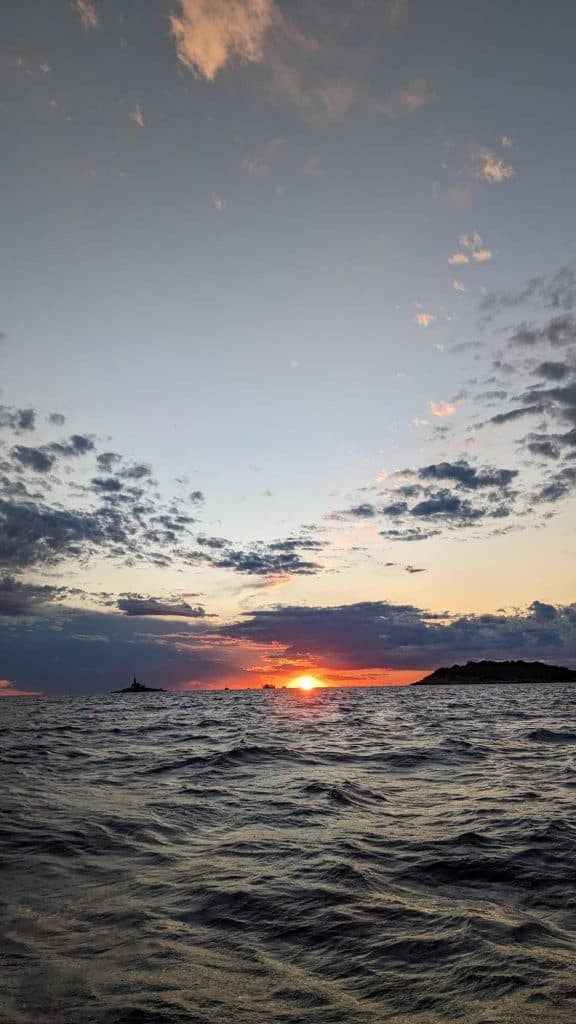 zonsondergang rovinj