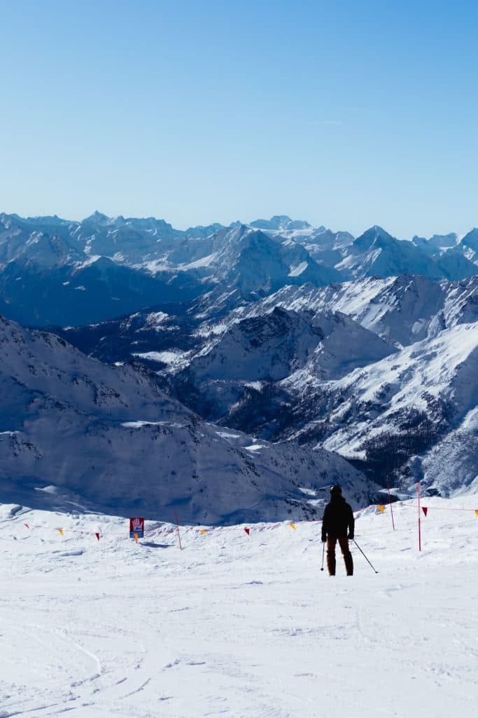 Skien en snowboarden in valle d'aoste Breuil-Cervinia