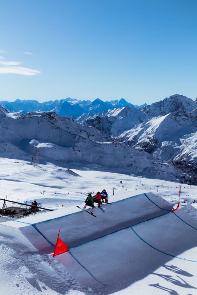 Skien en snowboarden in valle d'aoste Breuil-Cervinia