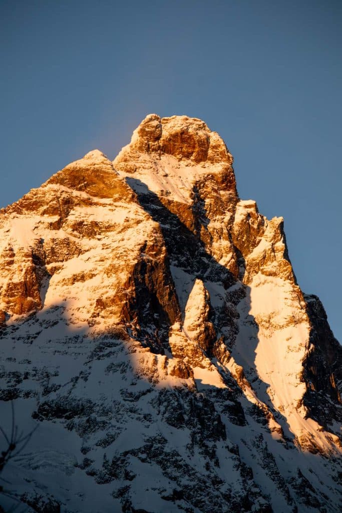 skien onder de matterhorn