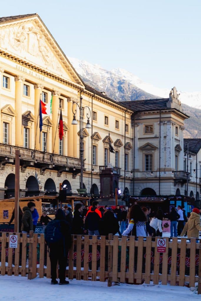 skigebied la thuile valle daoste snowboarden