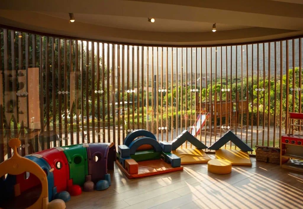 de kinderclub in domes resort