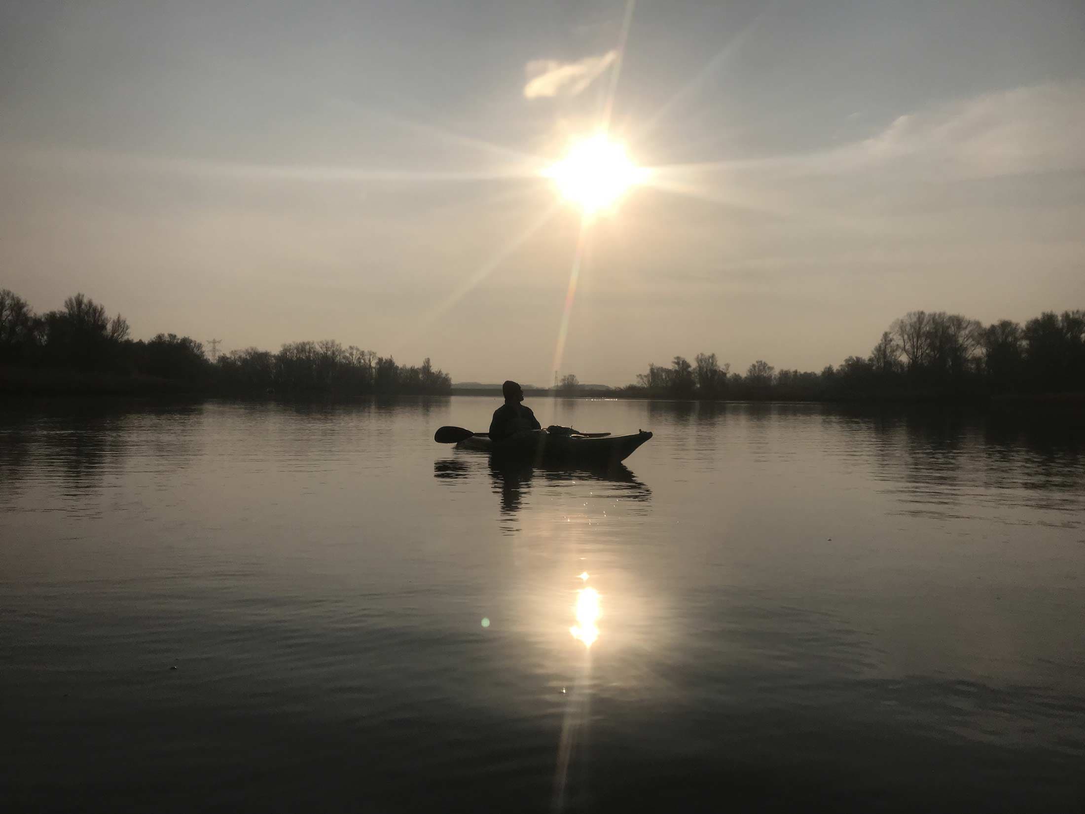 kanotocht in de biesbosch