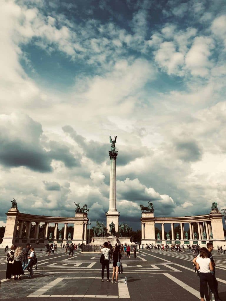 heldenplein in boedapest