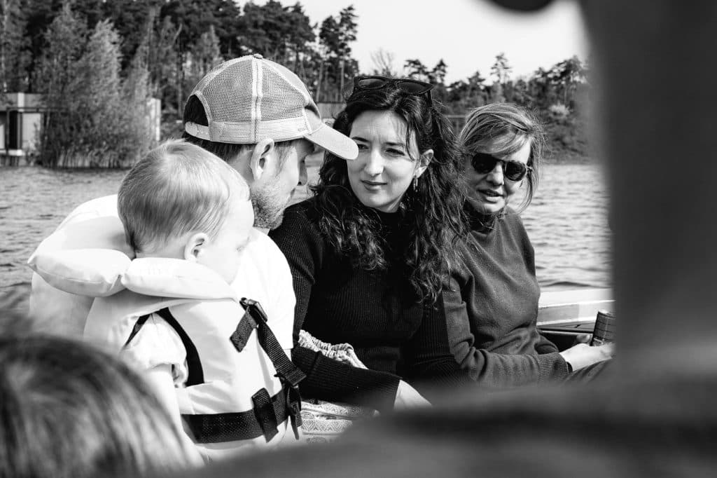 Met de eboat door Center Parcs