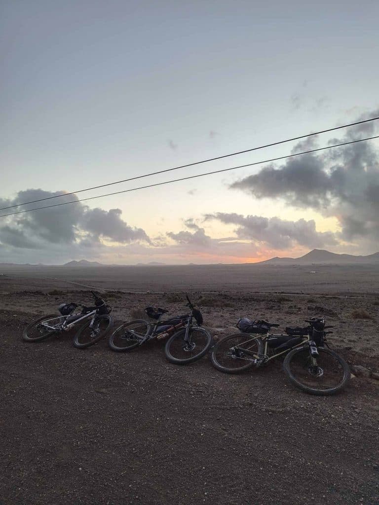 bikepack tocht granguance canarische eilanden lanzarote