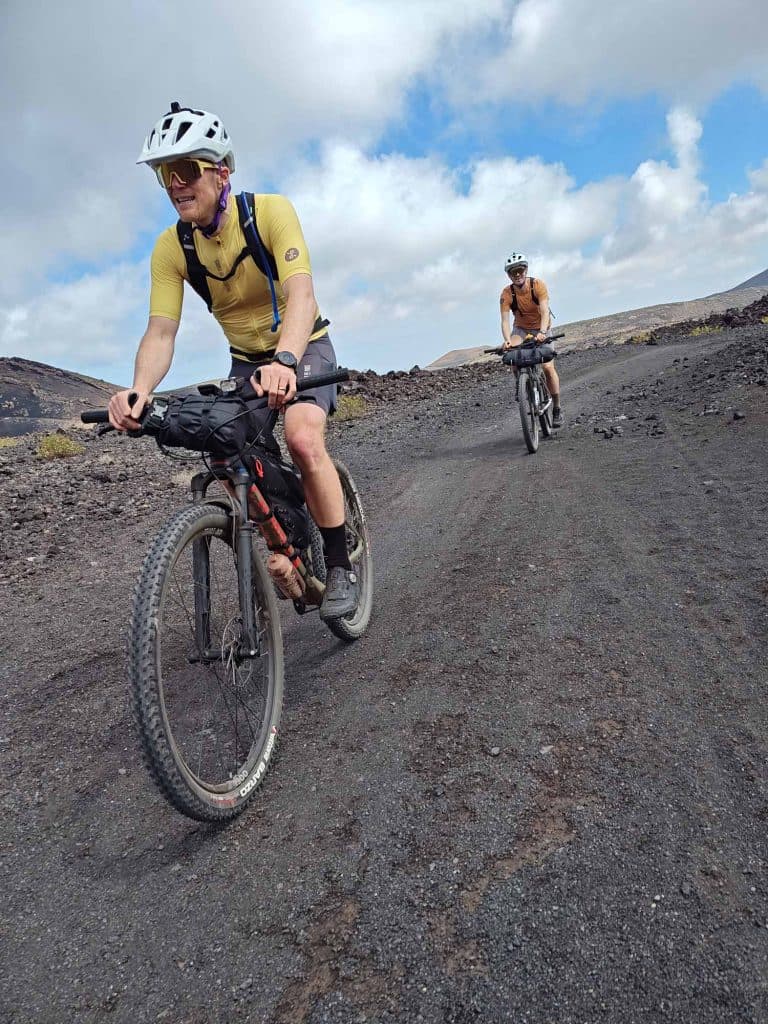 bikepack tocht granguance canarische eilanden lanzarote