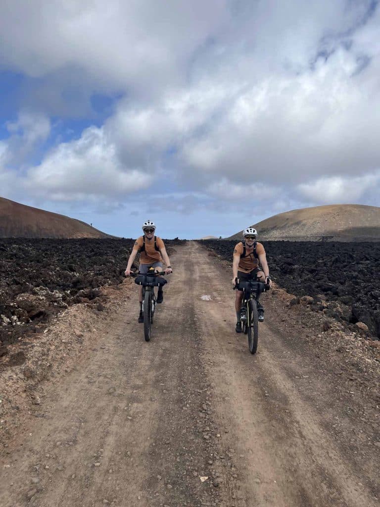 bikepack tocht granguance canarische eilanden lanzarote