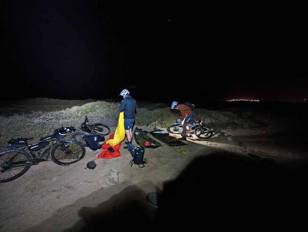 bikepack tocht granguance canarische eilanden lanzarote